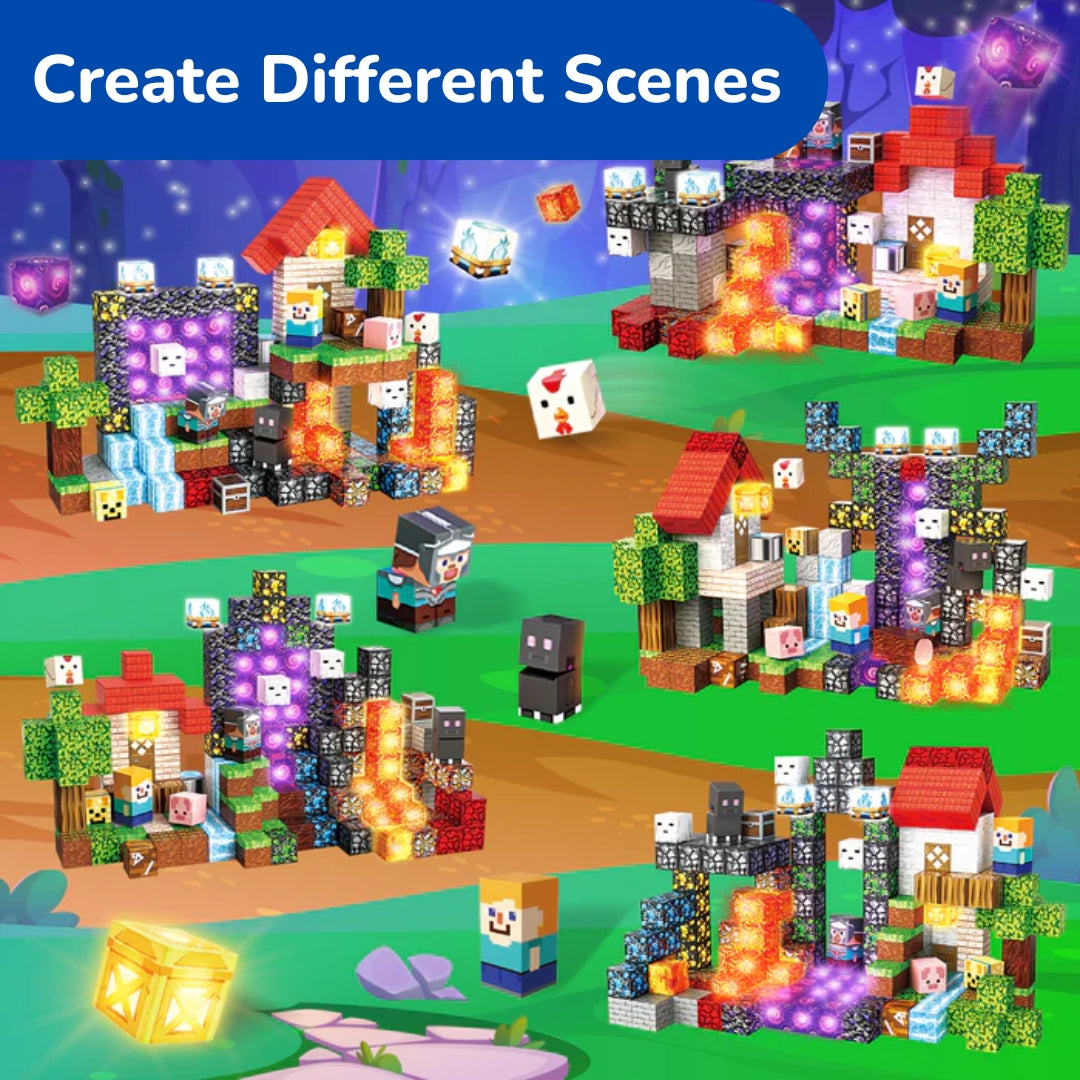 BuildiBlox™ STEM Learning Magnetic Building Blocks