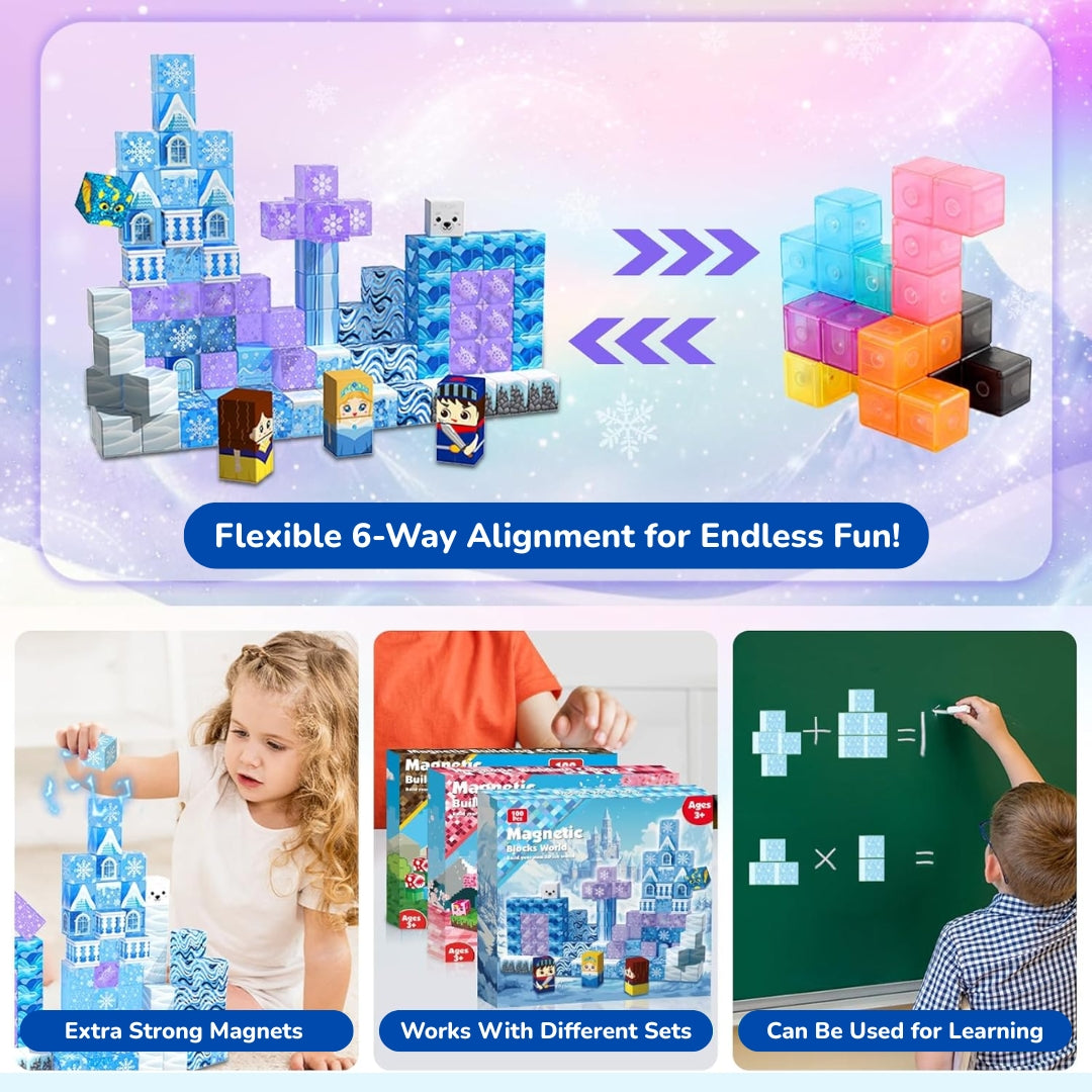 BuildiBlox™ Frozen Castle Set 100 PCS