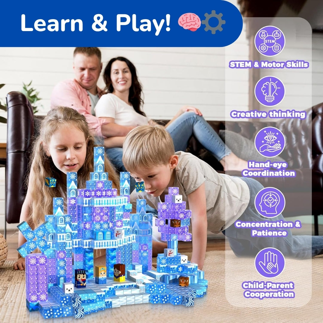 BuildiBlox™ Frozen Castle Set 100 PCS